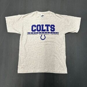 Vintage late 90s Indianapolis colts graphic tee shirt tshirt Size L